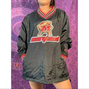 UMD Champion Windbreaker V-Neck
